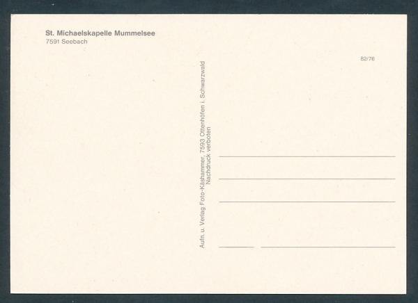 St. Michelskirche am Mummelsee Seebach